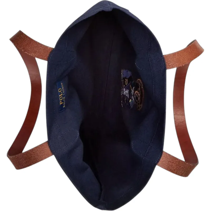 ralph lauren mens tote bag polo bear twill shopper3