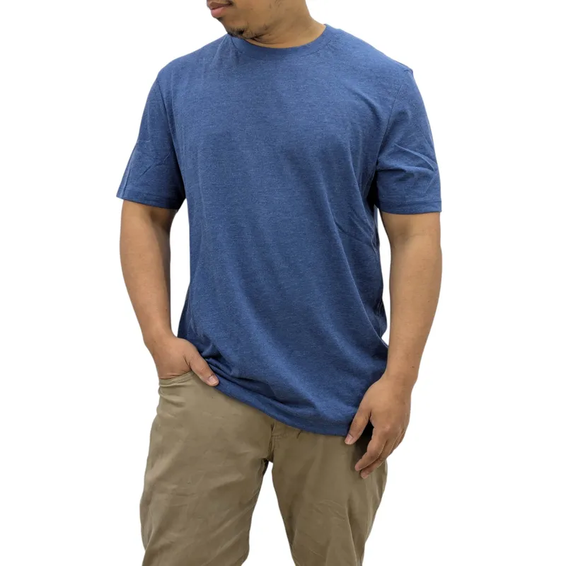 rivers t shirts mens denim blue1
