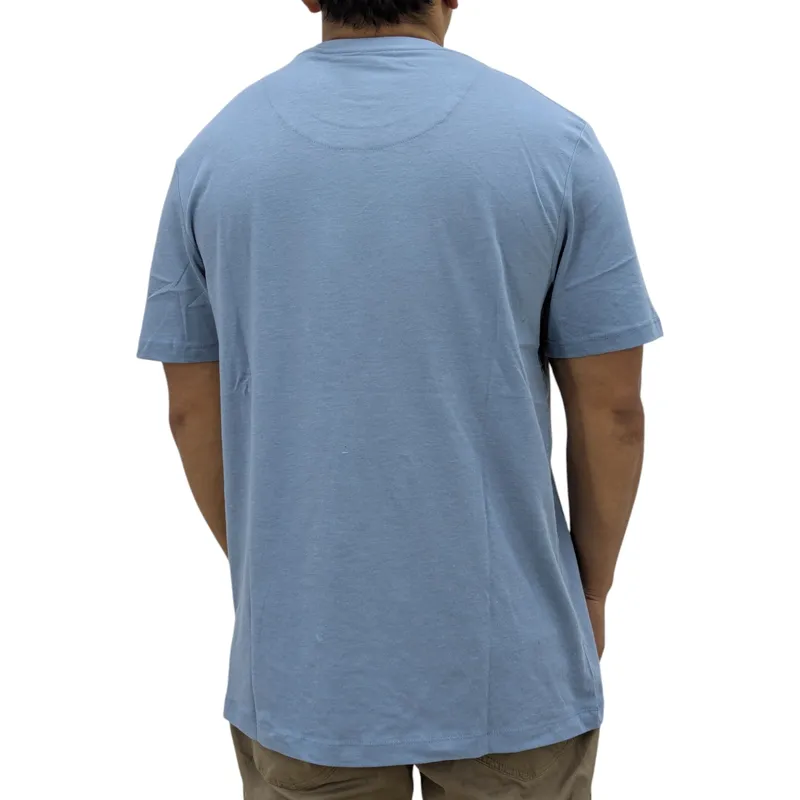 rivers t shirts mens dusty blue0