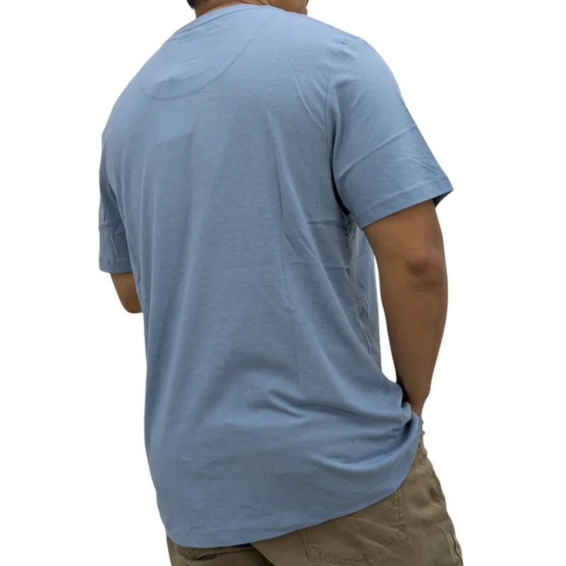rivers t shirts mens dusty blue4