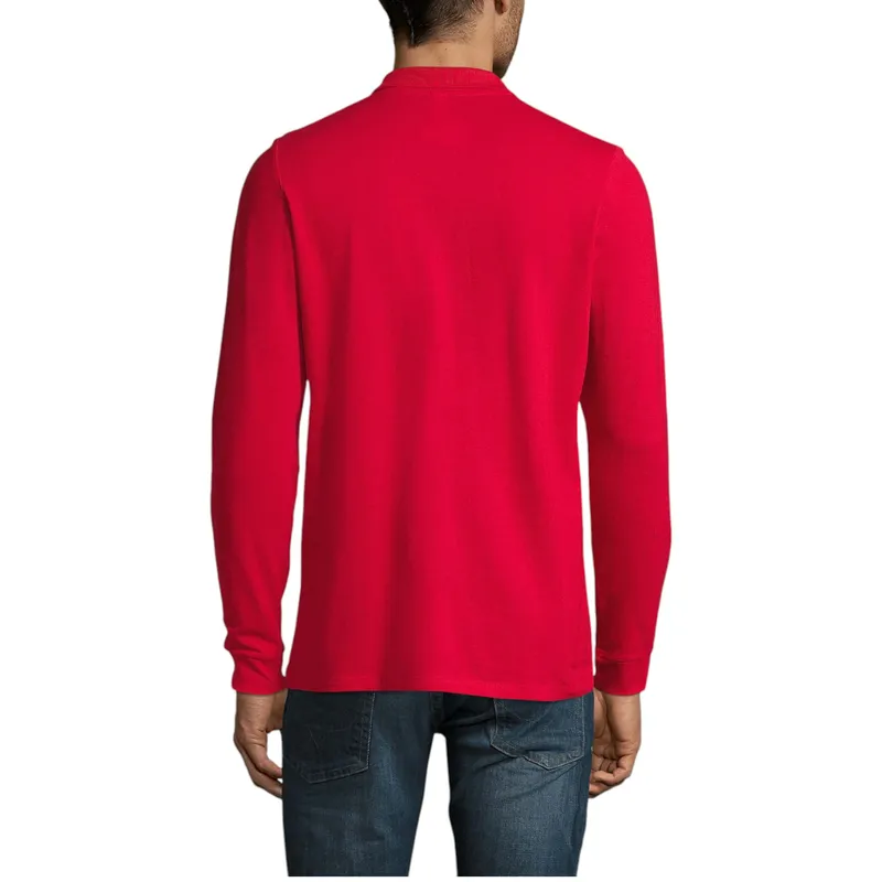sol's perfect 11346 mens long sleeve polo shirts casual tee1