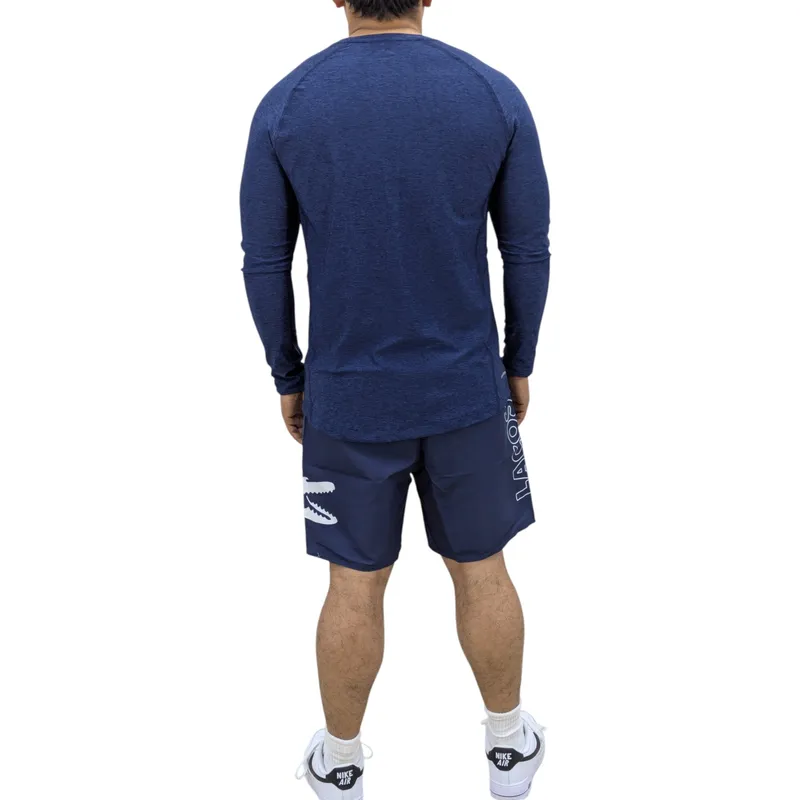 tee jays mens t shirt denim blue2