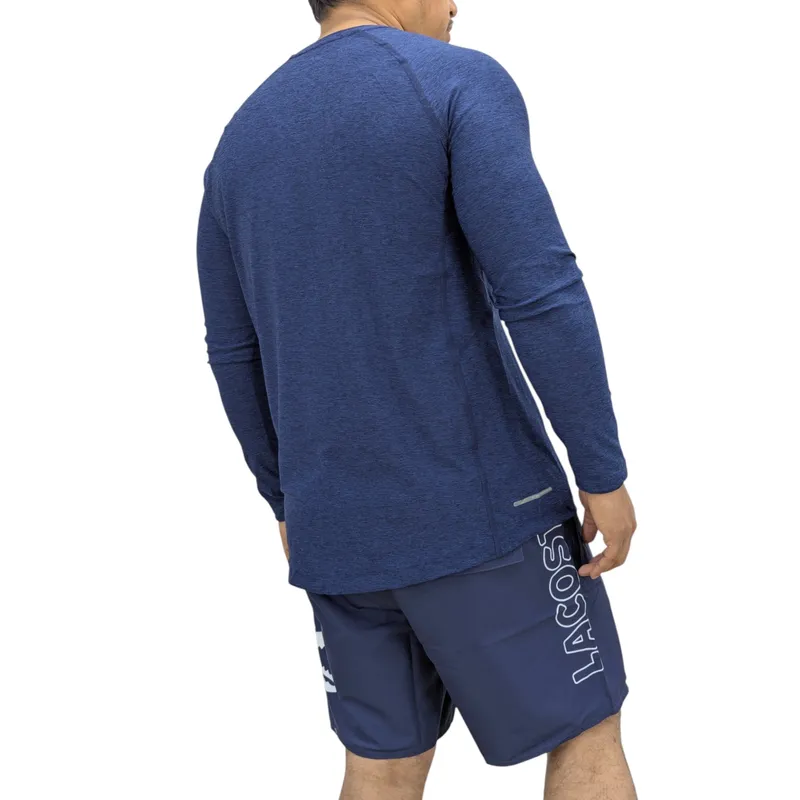 tee jays mens t shirt denim blue4