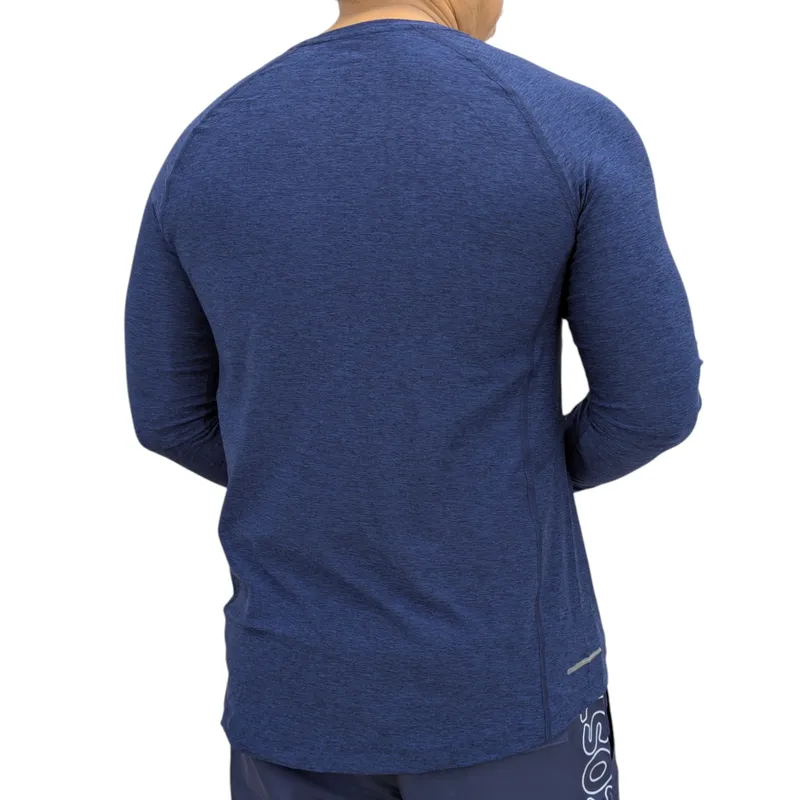 tee jays mens t shirt denim blue5