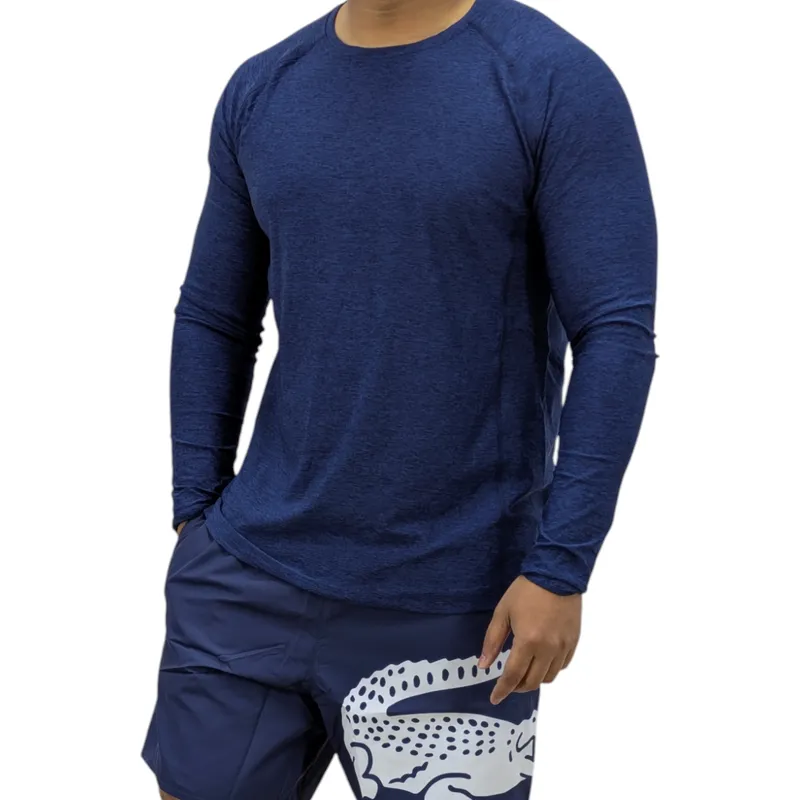 tee jays mens t shirt denim blue8