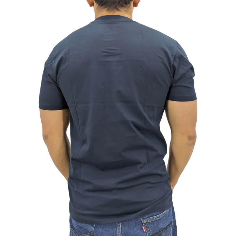 timberland cube print logo mens t shirts black3
