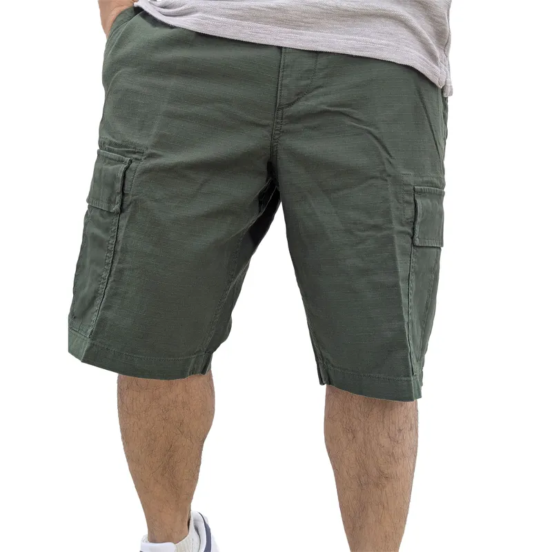 timberland mens cargo shorts twill summer half pants forest green8