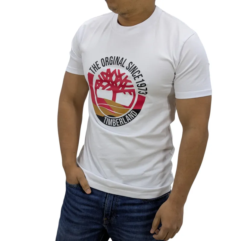 timberland mens t shirts classic logo short sleeve top new0
