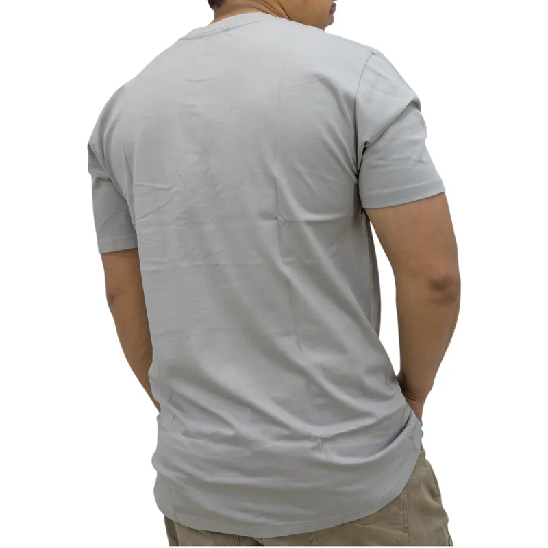 timberland mens t shirts classic logo short sleeve top new grey5