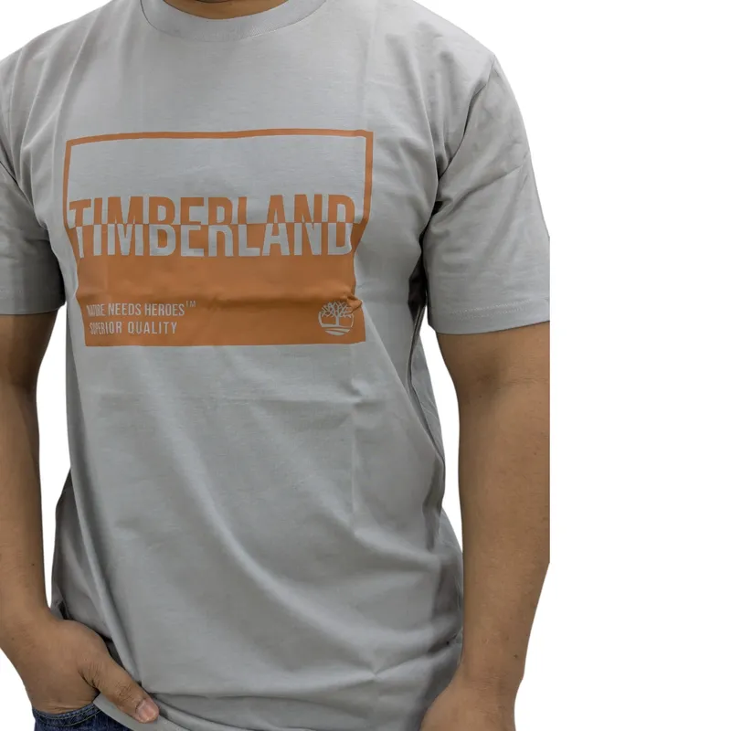 timberland mens t shirts grey1