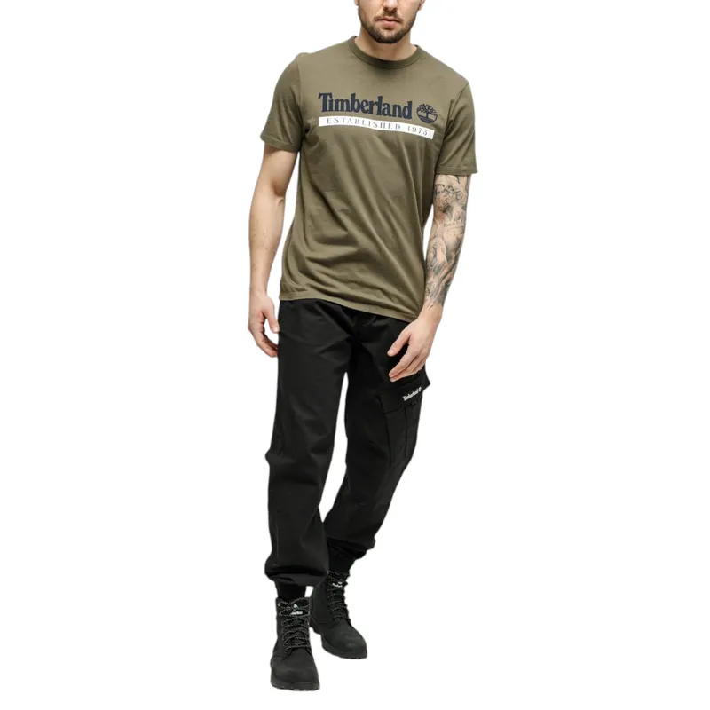 timberland mens t shirts logo print casual cotton tee3