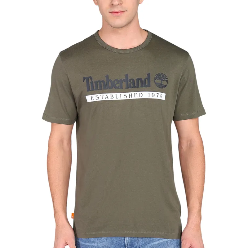 timberland mens t shirts logo print casual cotton tee5