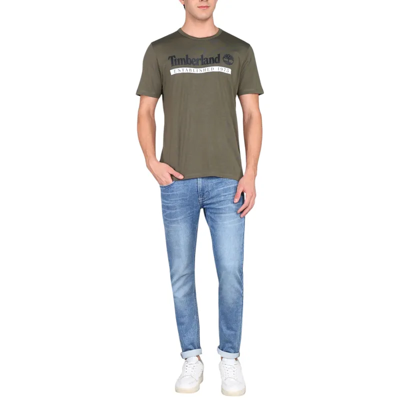 timberland mens t shirts logo print casual cotton tee6