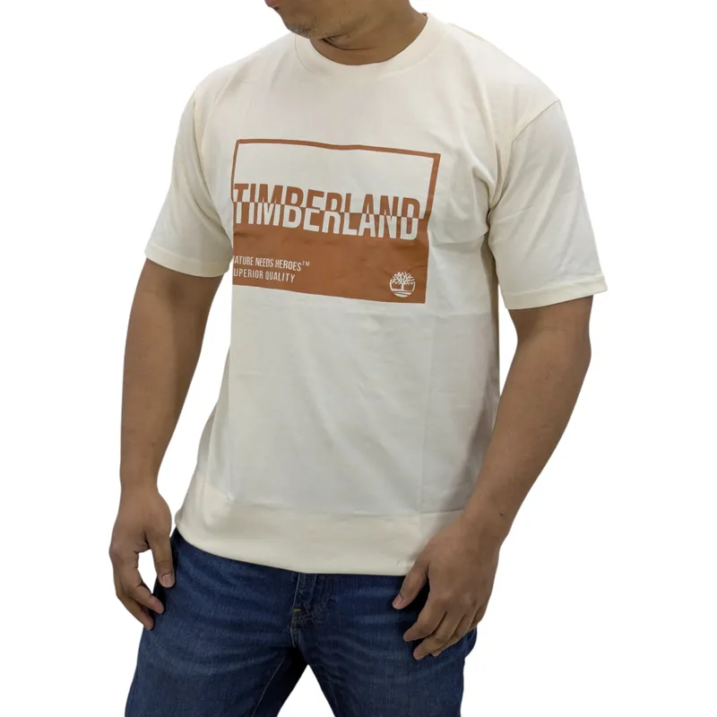 timberland mens t shirts off white0