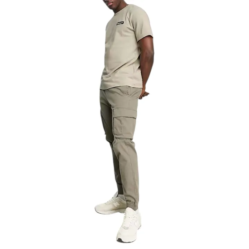 timberland mens t shirts woven badge summer casual top2