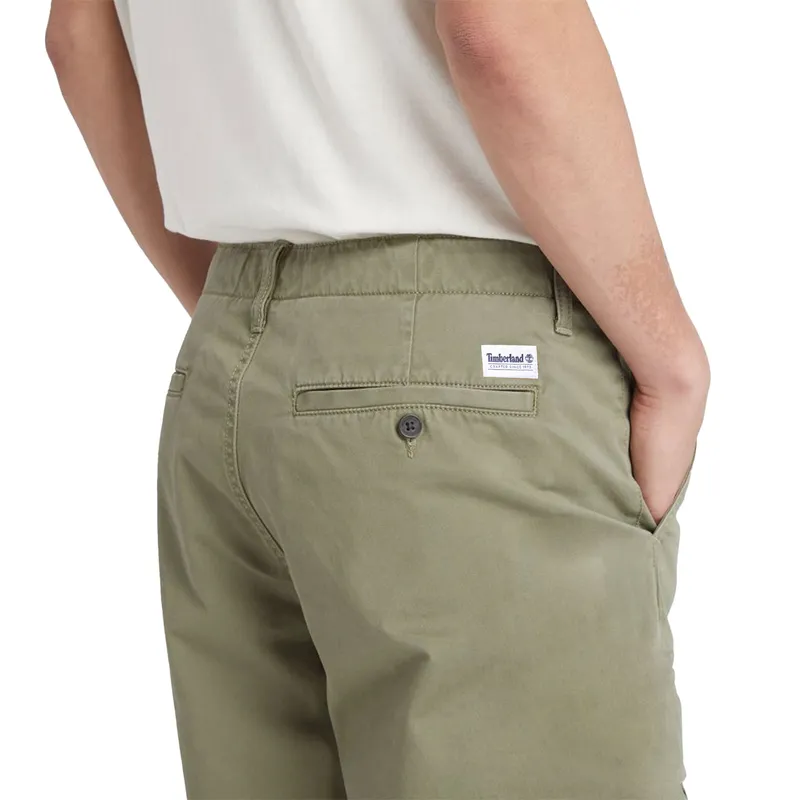 timberland mens waistband cargo shorts summer beach shorts olive0