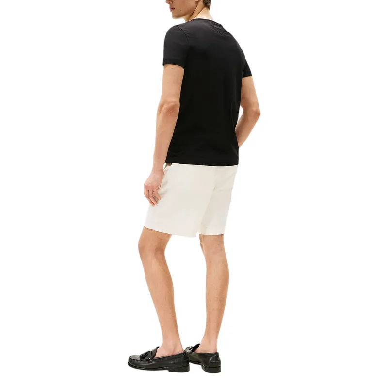 tommy hilfiger 10839 mens t shirts crew neck summer new cotton tee black0