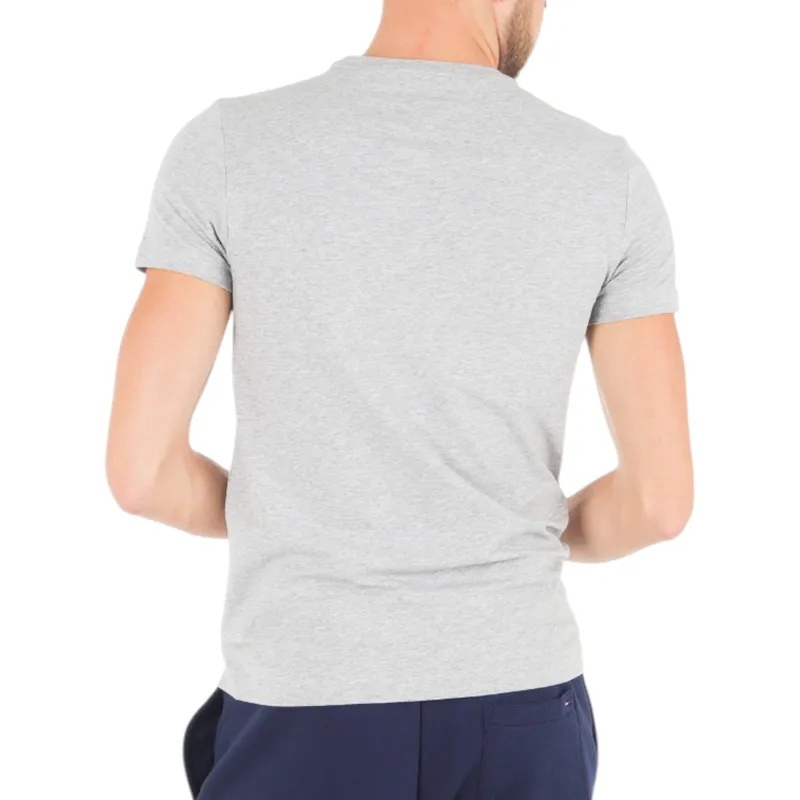 tommy hilfiger 10839 mens t shirts crew neck summer new cotton tee grey0