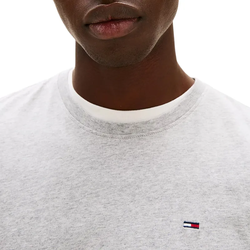 tommy hilfiger 10839 mens t shirts crew neck summer new cotton tee grey6