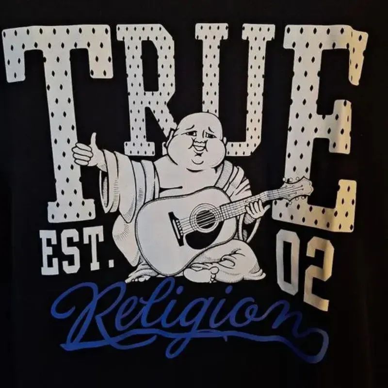 true religion 108035 mens dotted print t shirts black0