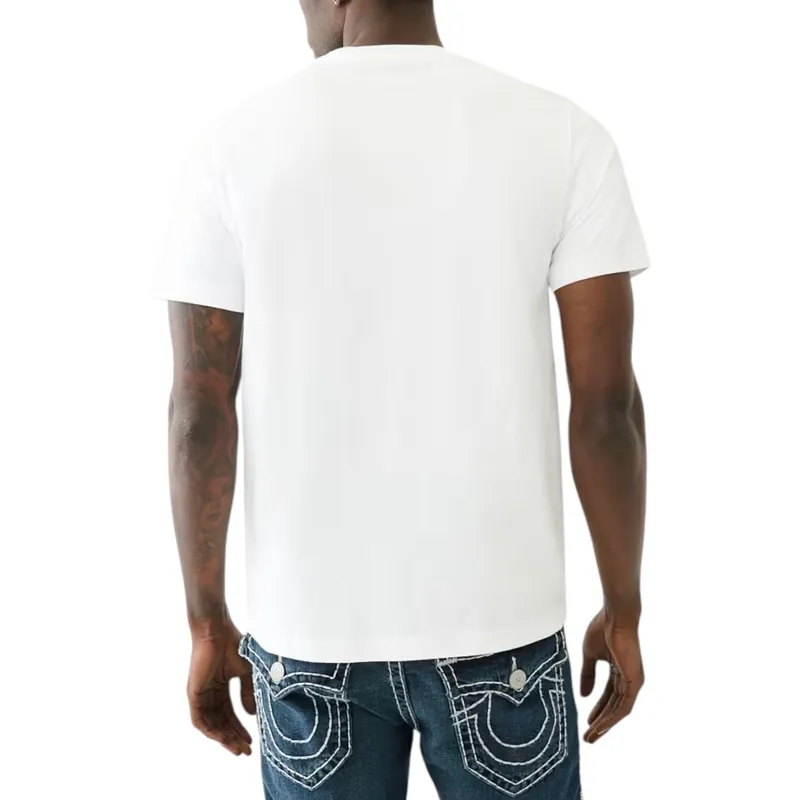 true religion 108035 mens dotted print t shirts white0