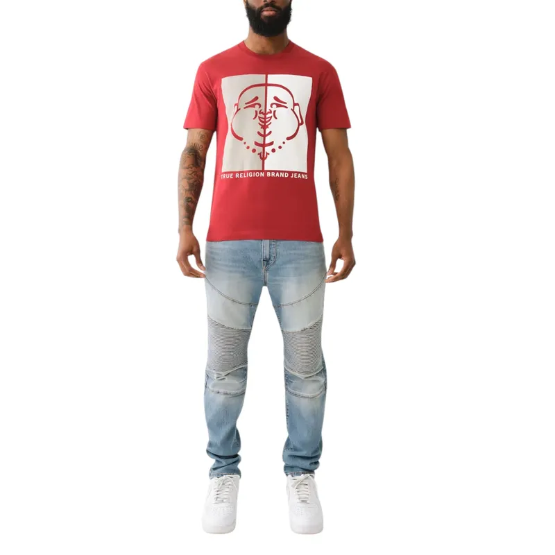 true religion 108323 mens graphic t shirts red0