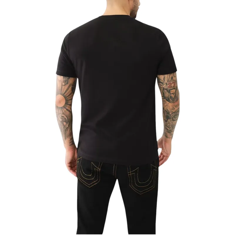true religion 108426 mens henley t shirt black2