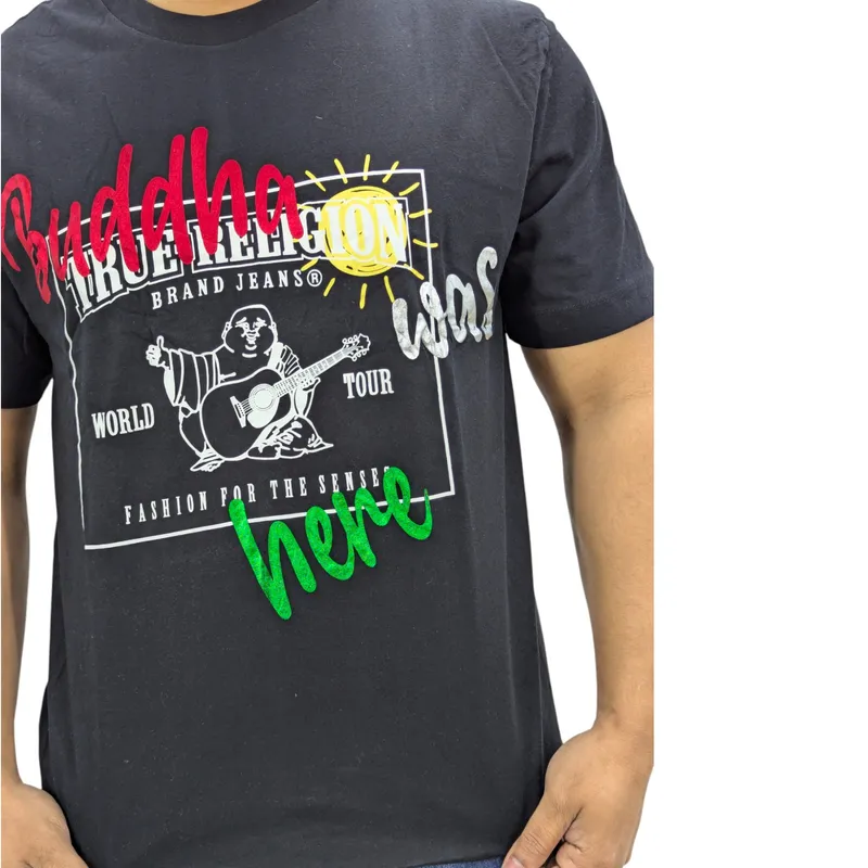 true religion 108430 mens t shirts buddha was here tee3