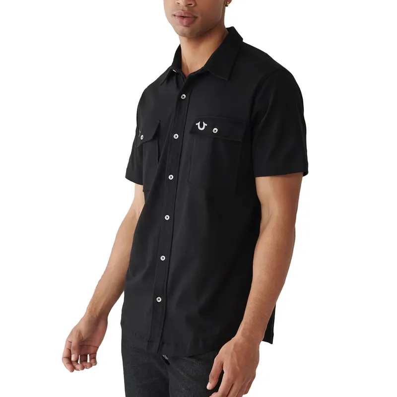 true religion mens short sleeve shirts summer0