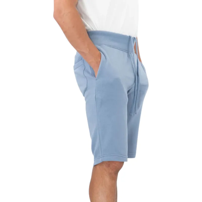 true religion mens shorts casual cotton knee summer denim blue3