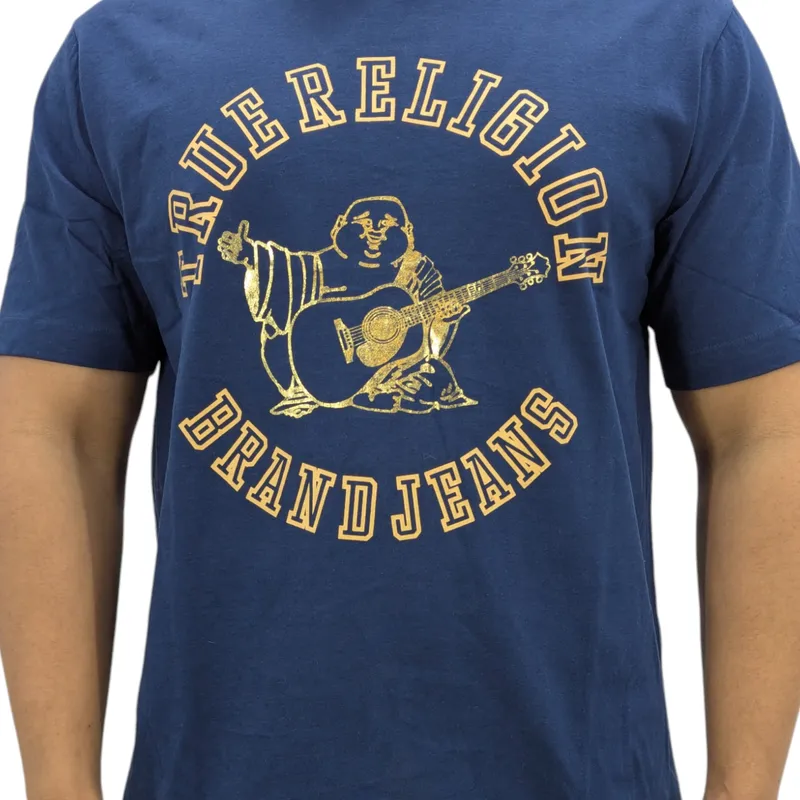 true religion mens t shirt short sleeve buddha graphic crew neck cotton tees new4