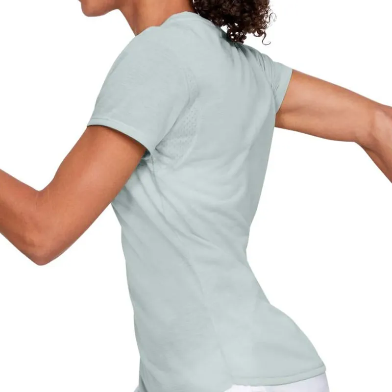 under armour womens t shirts curve hem longline gym tops2