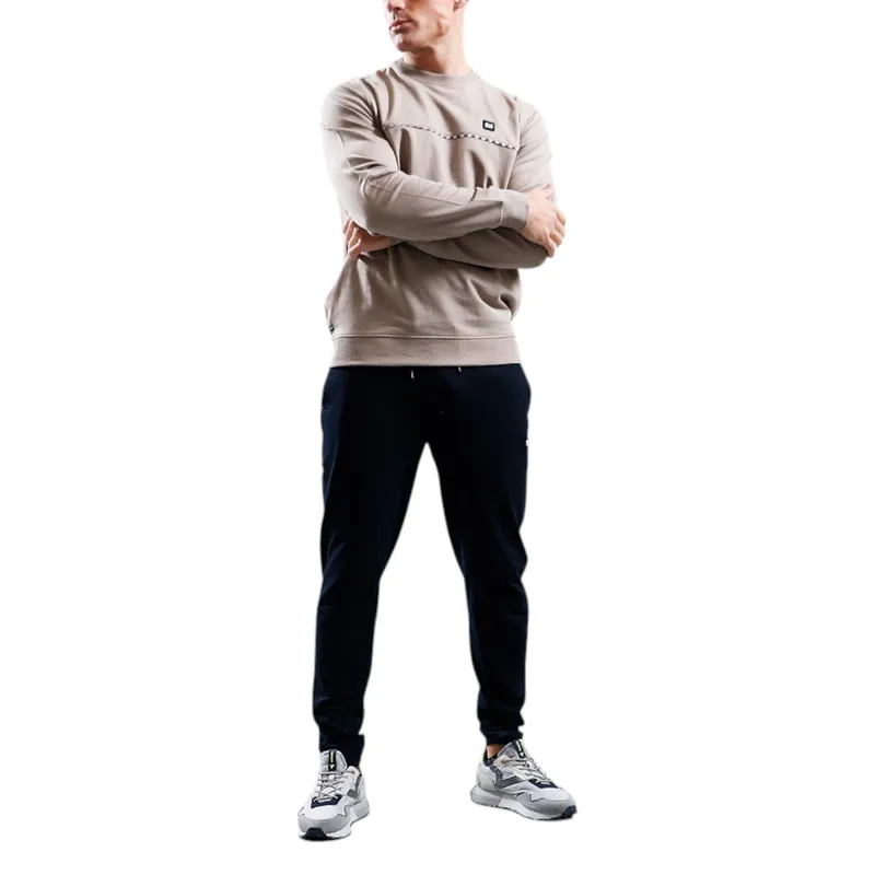 weekend offender cordoba mens sweatshirt beige1