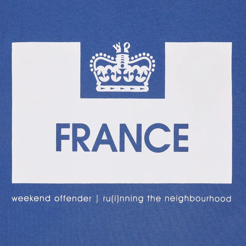 weekend offender country series mens t-shirt short sleeve cobalt blue1