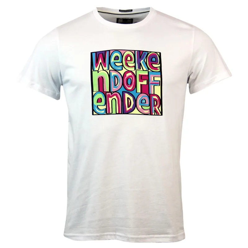 weekend offender  mad cyril graphic 1980s indie cotton t shirt1