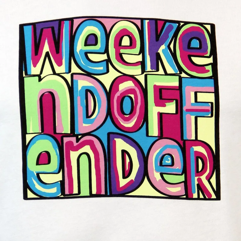 weekend offender  mad cyril graphic 1980s indie cotton t shirt4