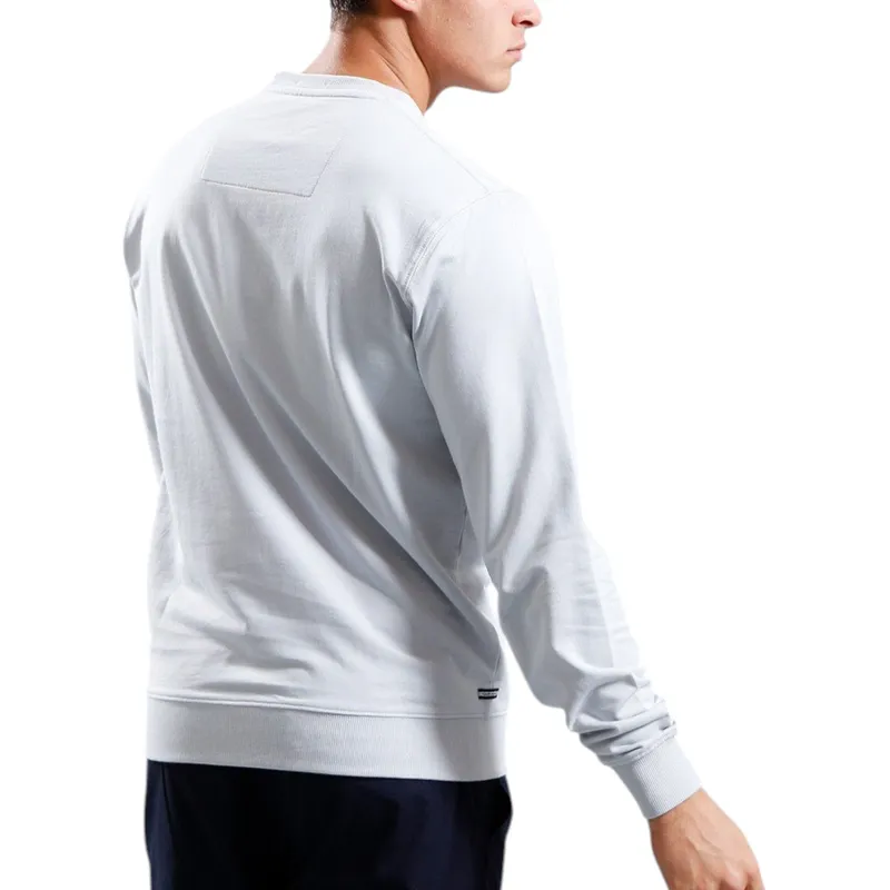 weekend offender men pullover sweatshirt silver side0