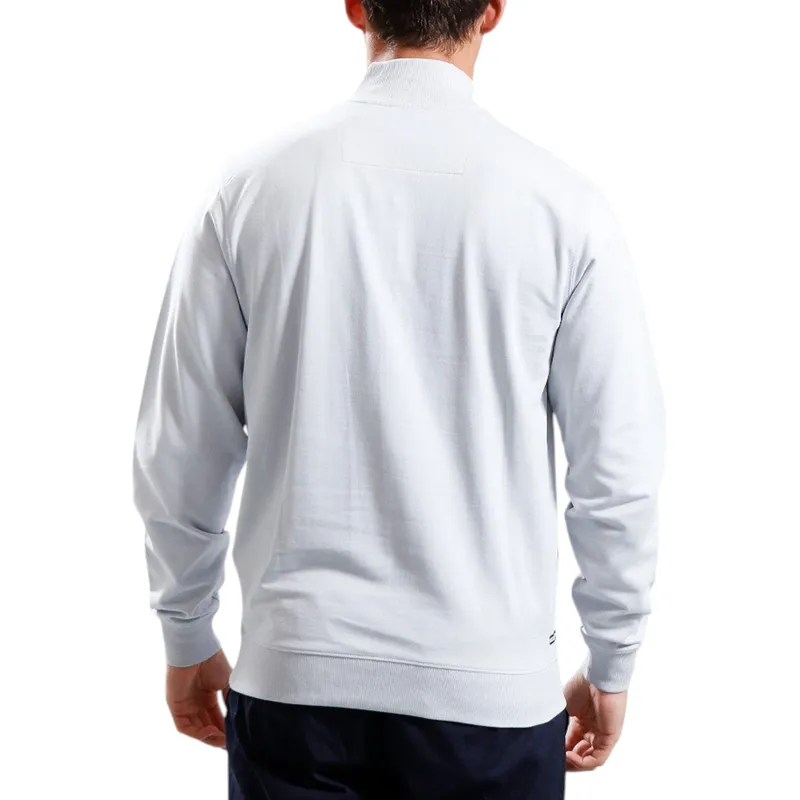 weekend offender mens san lorenzo half zip sweat0