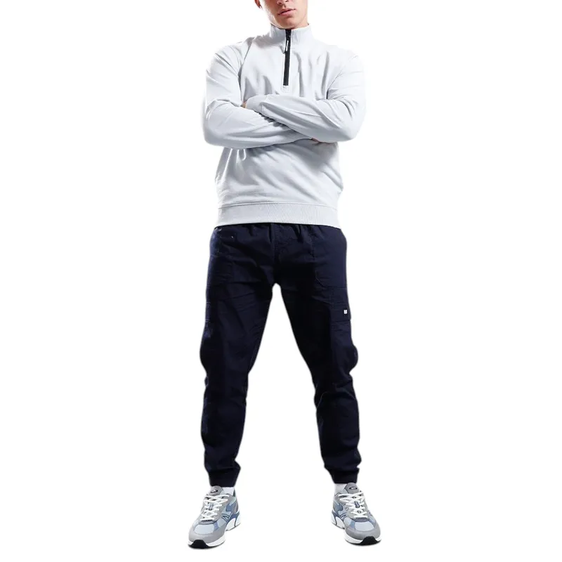 weekend offender mens san lorenzo half zip sweat2