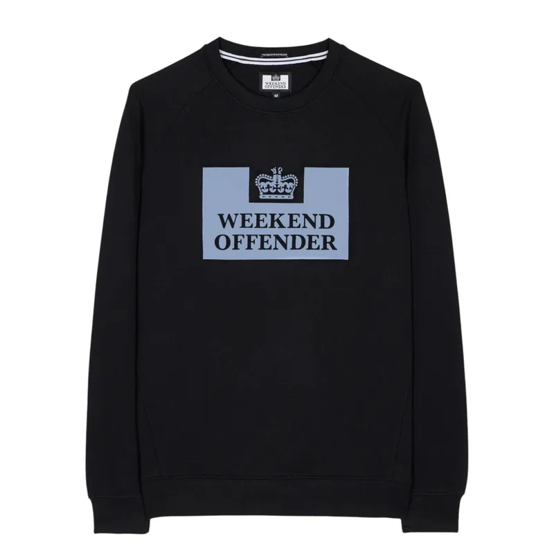 weekend offender mens sweatshirt black0