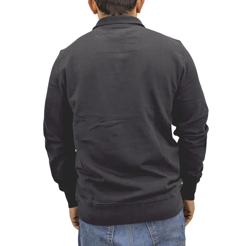 weekend offender mens sweatshirt quarter zip black0