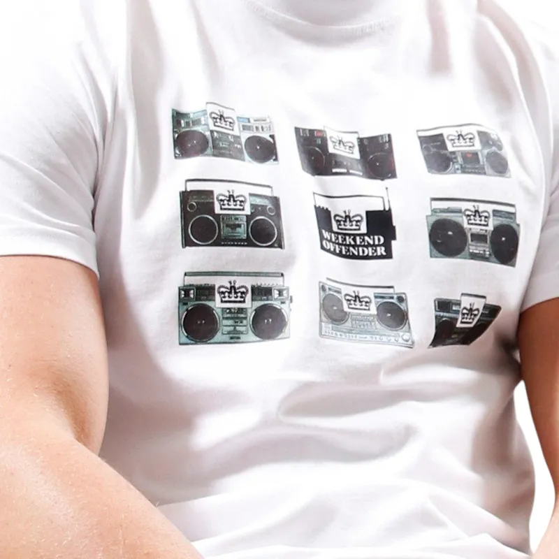 weekend offender mens t shirt boombox casual cotton tee9