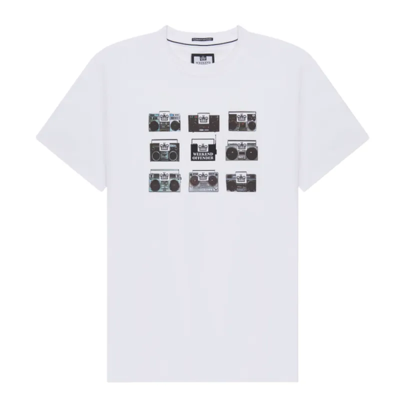 weekend offender mens t shirt boombox casual cotton tee5