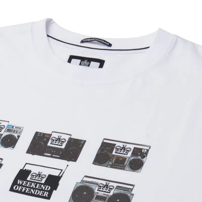 weekend offender mens t shirt boombox casual cotton tee6
