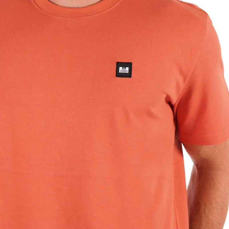 weekend offender mens t shirts cannon beach cotton burn orange0