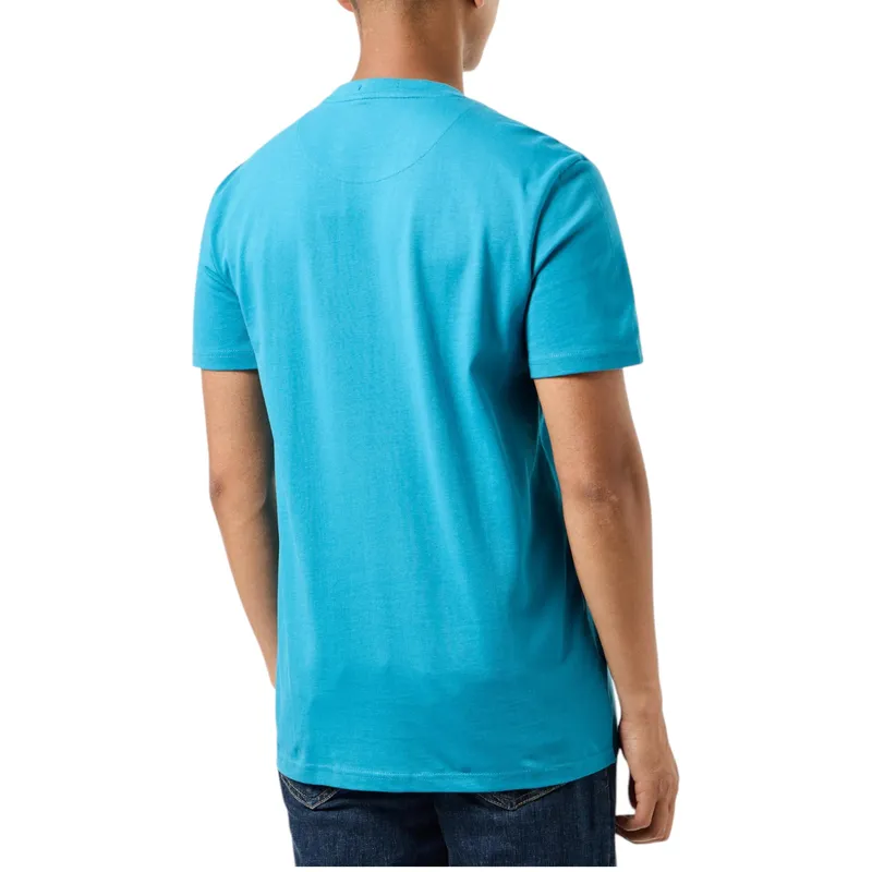 weekend offender mens t shirts cannon beach cotton kingfisher blue2