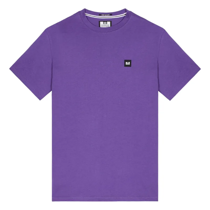 weekend offender mens t shirts cannon beach cotton purple0