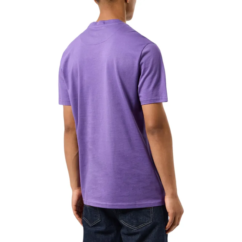 weekend offender mens t shirts cannon beach cotton purple2