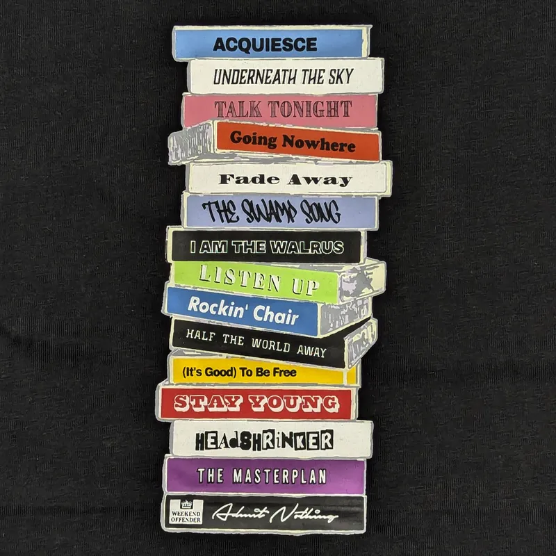 weekend offender mens t shirts cassetes graphic print1