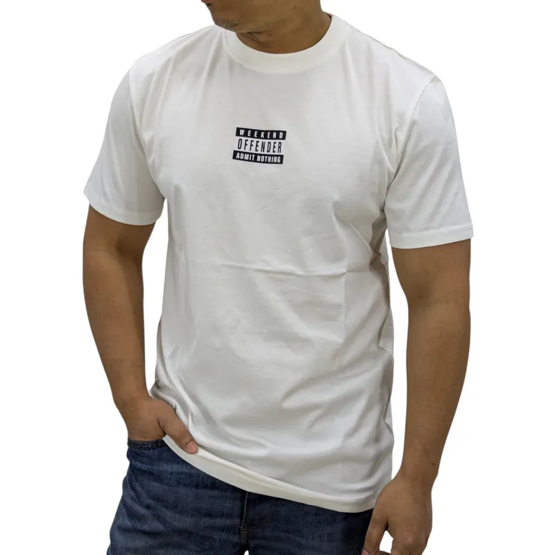 weekend offender mens t shirts graphic print white0